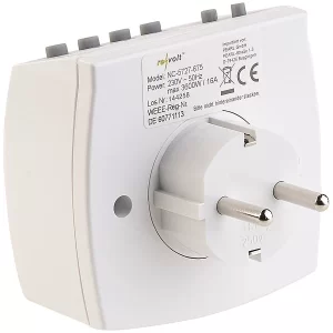 Revolt Steckdose Timer:2er-Set Kompakte Digitale Zeitschaltuhren Mit LCD-Display 20