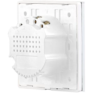 Luminea Home Control Touch Lichtschalter:2er-Set Touch-Doppel-Lichttaster, Komp. Zu Alexa & Google Assistant 25