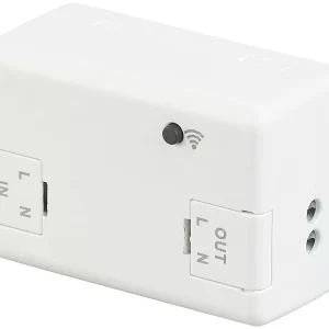 Luminea WLAN Schalter 230V:2er-Set WLAN-Schalter Für Licht, Für Amazon Alexa & Google Assistant 31