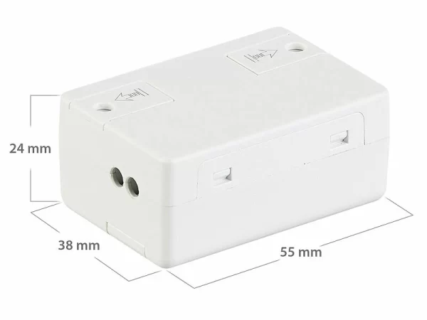 Luminea WLAN Schalter 230V:2er-Set WLAN-Schalter Für Licht, Für Amazon Alexa & Google Assistant 6