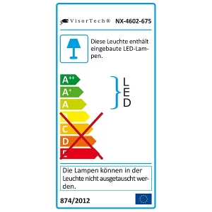 VisorTech IP-Cam:Full-HD-IP-Überwachungskamera, LED-Strahler, Versandrückläufer 21