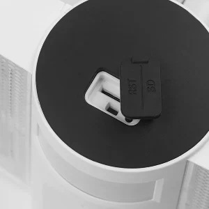 VisorTech IP-Cam:Full-HD-IP-Überwachungskamera, LED-Strahler, Versandrückläufer 29