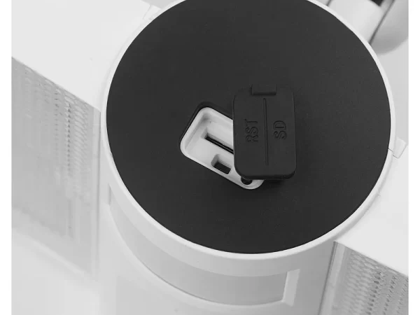 VisorTech IP-Cam:Full-HD-IP-Überwachungskamera, LED-Strahler, Versandrückläufer 10