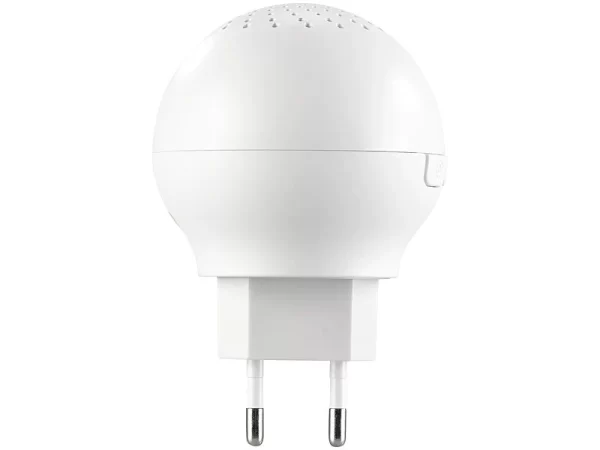 VisorTech Receiver:Smarter 2in1 WLAN-Steckdosen-Alarm/-Klingel Mit Funk-Gateway 433 MHz 5