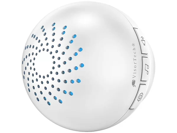 VisorTech Gateway:4-teiliges WLAN-Alarmsystem Für Funkgeräte, 3x Fenster-/Türsensor, App 7