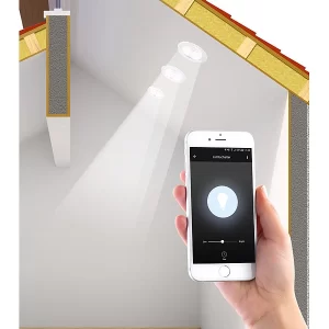 Luminea Home Control WiFi Dimmer:WLAN-Schalter Mit Dimmer-Funktion, Für Siri, Alexa & Google Assistant 18
