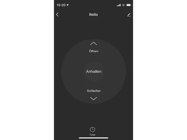 Luminea Home Control Rolladenschalter:Rollladen-Touch-Unterputz-Steuerung Mit WLAN, App Und Sprachsteuerung 8