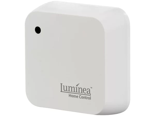Luminea Home Control Sonnensensor:2er-Set Wetterfeste WLAN-Licht- & Dämmerungs-Sensoren Mit App, IP55 8