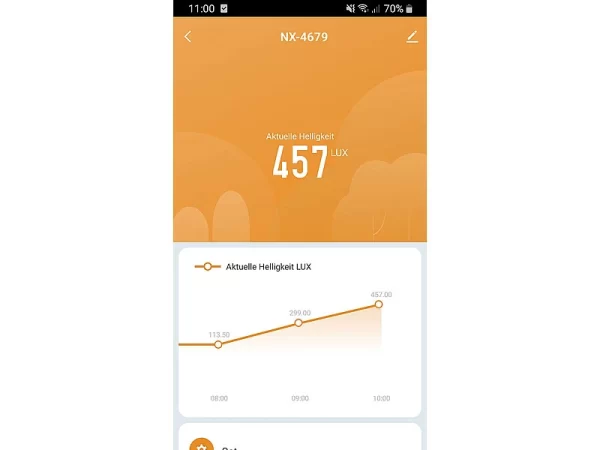 Luminea Home Control Sonnensensor:2er-Set Wetterfeste WLAN-Licht- & Dämmerungs-Sensoren Mit App, IP55 9