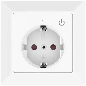 Luminea Home Control Steckdose Smart:WLAN-Unterputz-Steckdose Mit App, Für Siri, Alexa & GA, 10er Pack 19