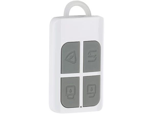 VisorTech Alarmsystem:14-tlg. Funk-Alarmanlage: 11 Sensoren, 2 Fernbedienungen, GSM WLAN App 10