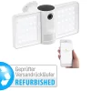 VisorTech IP-Cam:Full-HD-IP-Überwachungskamera, LED-Strahler, Versandrückläufer 31