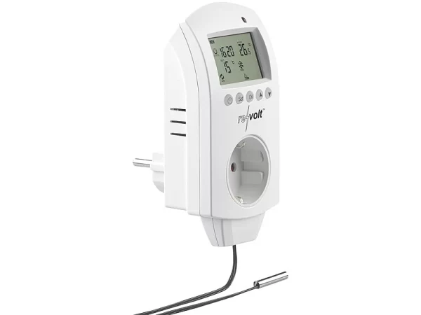 Revolt Thermostat-Stecker:Digitales Steckdosen-Thermostat Versandrückläufer 9