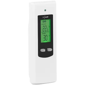 Revolt Thermostat Funk:Steckdosen-Thermostat Mit Mobiler Steuereinheit Für Heiz- & Klimagerät 21