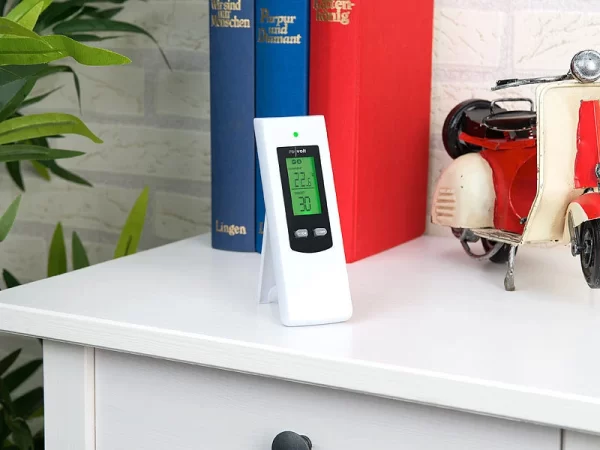 Revolt Thermostat Funk:Steckdosen-Thermostat Mit Mobiler Steuereinheit Für Heiz- & Klimagerät 9