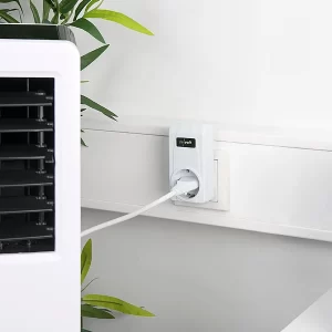 Revolt Thermostat Funk:Steckdosen-Thermostat Mit Mobiler Steuereinheit Für Heiz- & Klimagerät 23