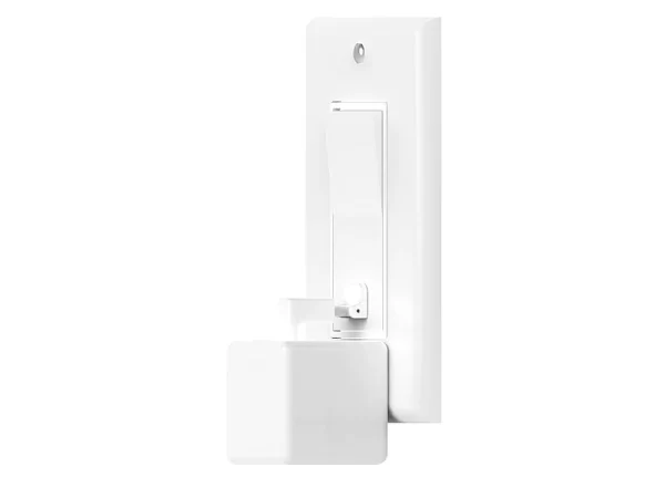 Luminea Home Control Smarter Schalter Aufsatz:Schalt-Aufsatz Für Kippschalter & Taster, Bluetooth Mit WLAN Gateway 12