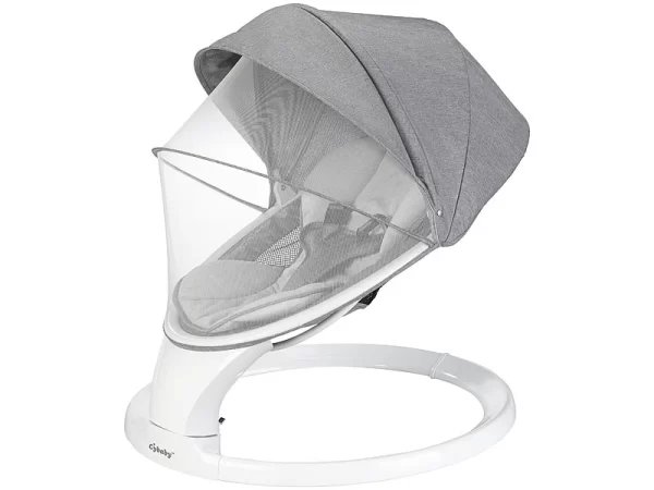 Cybaby Wippe:Smarte Babywippe Aus Aluminium, Bluetooth, WLAN, Touch-Tasten Und App 12