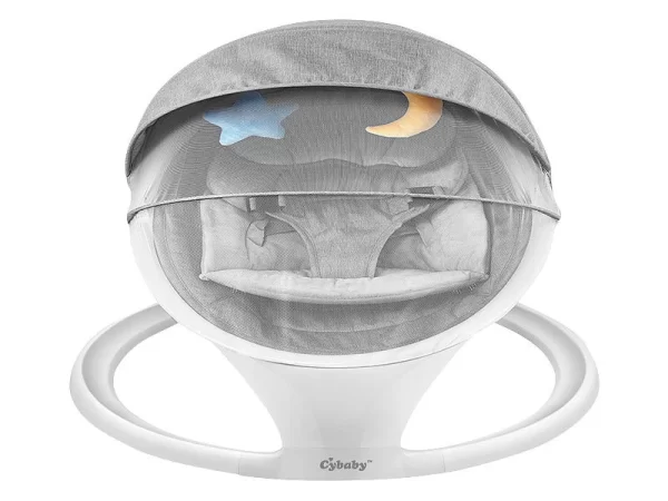 Cybaby Wippe:Smarte Babywippe Aus Aluminium, Bluetooth, WLAN, Touch-Tasten Und App 13
