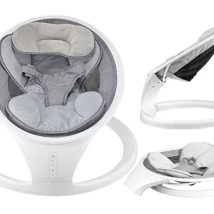 Cybaby Wippe:Smarte Babywippe Aus Aluminium, Bluetooth, WLAN, Touch-Tasten Und App 22