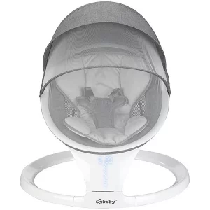 Cybaby Wippe:Smarte Babywippe Aus Aluminium, Bluetooth, WLAN, Touch-Tasten Und App 42