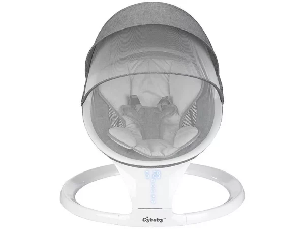 Cybaby Wippe:Smarte Babywippe Aus Aluminium, Bluetooth, WLAN, Touch-Tasten Und App 15