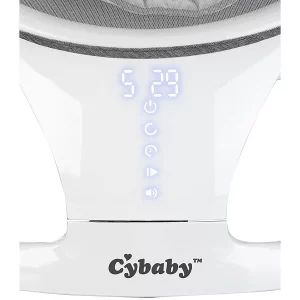 Cybaby Wippe:Smarte Babywippe Aus Aluminium, Bluetooth, WLAN, Touch-Tasten Und App 40