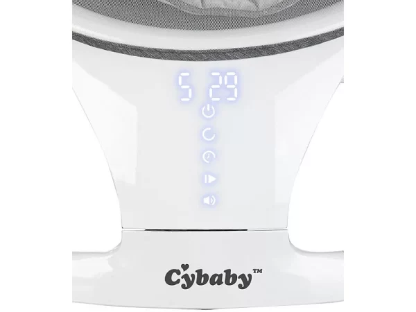Cybaby Wippe:Smarte Babywippe Aus Aluminium, Bluetooth, WLAN, Touch-Tasten Und App 14