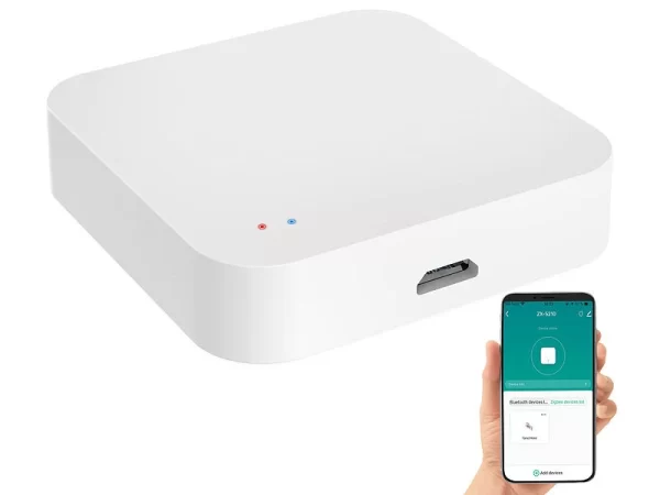 VisorTech Türschloss Smart:Elektronischer Tür-Schließzylinder Mit 5 Schlüssel Und ZigBee Gateway 10