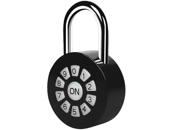 Xcase Vorhängeschloss Code:4er Metall-Vorhängeschloss Mit Zahlencode Und App, Bluetooth, IP65 8